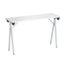 Tavolo per formazione pieghevole 120 cm grigio chiaro