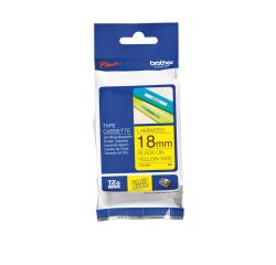 Cinta laminada TZe641 Negro -Amarillo Brother
