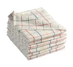 Serpillère bouclée absorbante blanche - paquet de 10