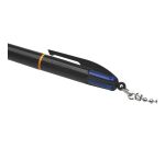 Stylo bille 4 couleurs Bic sur socle pointe conique - écriture moyenne