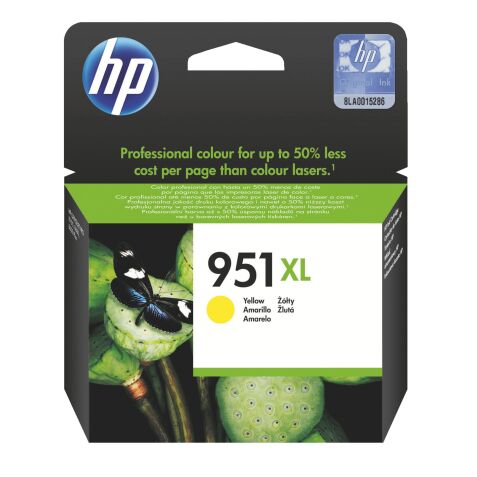 HP 951XL Cartuchos originales separados cian, magenta o amarillo de alta capacidad (1500 páginas)