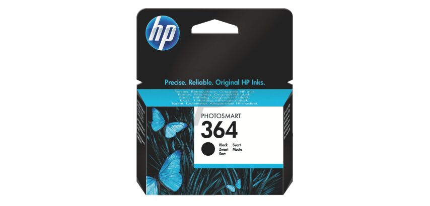 HP 364 - CB316EE Schwarze Patrone für Tintenstrahldrucker