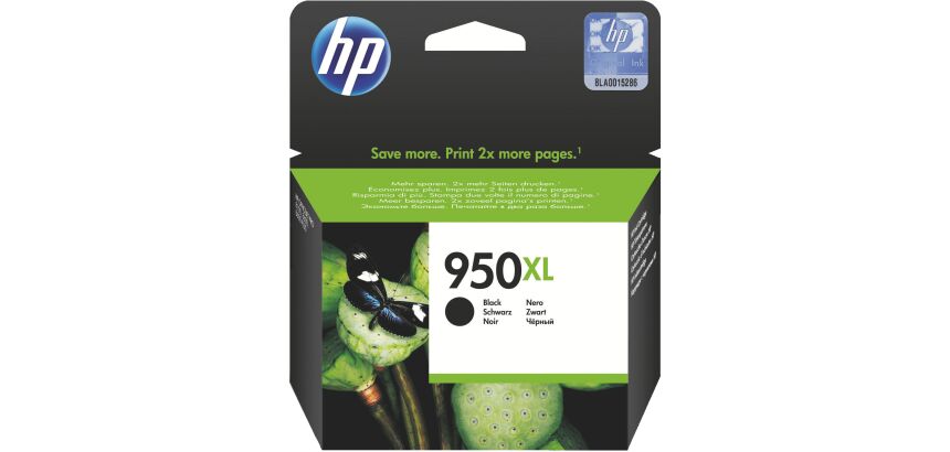 Cartouche HP 950XL haute capacité noire pour imprimante jet d'encre