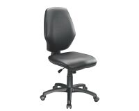 Silla de oficina sincronizada Soleio 2 simil cuero