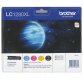 Pack of 4 cartridges Brother LC1280XL black + color