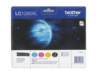 Pack of 4 cartridges Brother LC1280XL black + color