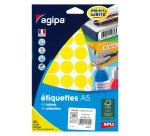 Pack of 400 round labels d 24mm