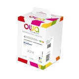 Pack cartouche Owa compatible Brother LC223 - 4 couleurs pour imprimante jet d'encre
