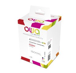 Pack de cartuchos Owa compatibles con Canon PGI-1500XL - 4 colores (1200 + 3x900 páginas)