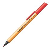 Feinschreiber Stabilo Greenpoint mit mittlerer Strichbreite 0,8 mm - rot
