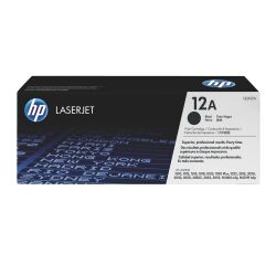 HP 12A (Q2612A) tóner original negro de capacidad estándar (2000 páginas)