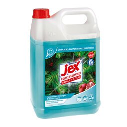 Nettoyant désinfectant Jex professionnel Triple Action Jardin exotique - Bidon de 5 L