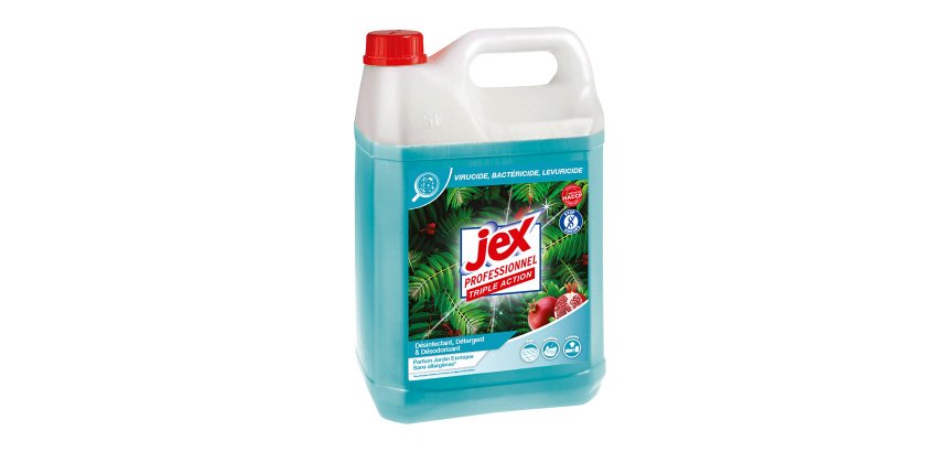 Nettoyant ultra dégraissant Jex Express jardin exotique - Bidon de 5 litres