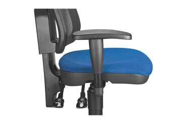 Set of adjustable armrests for chair in netstructure Bruneau