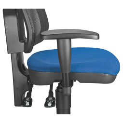 Set of adjustable armrests for chair in netstructure Bruneau