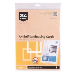 Pak van 10 lamineerhoesjes A4