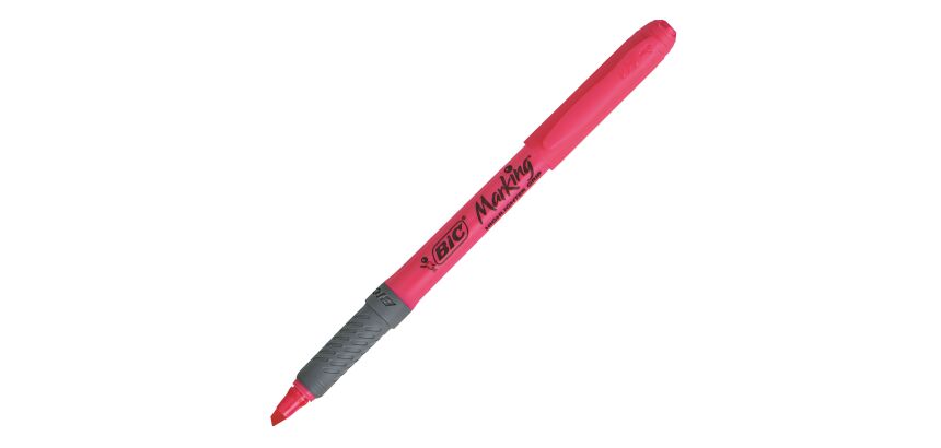 Surligneur Bic Highlighter Grip pointe fine 1,6 mm