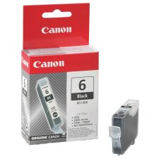 Cartouche Canon BCI-6BK noir pour imprimante jet d'encre