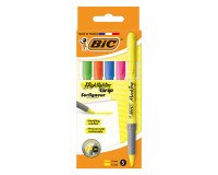 Subrayador fluorescente Brightliner Bic colores surtidos - Bolsa de 5