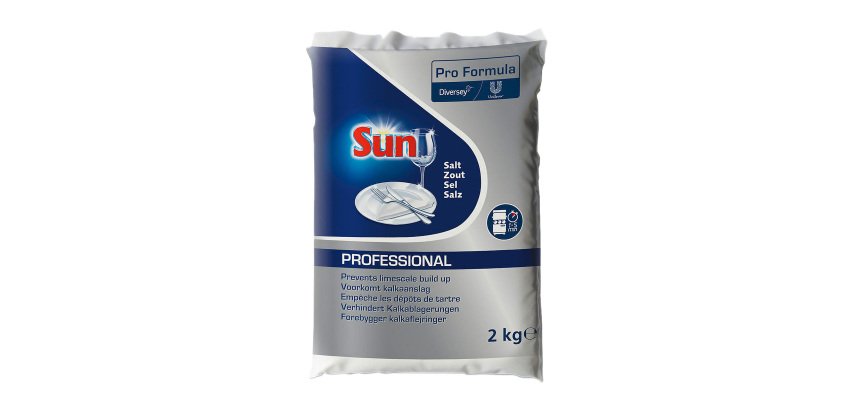 Sun Professional Regenerating Dishwasher Salt - 2 kg Bag