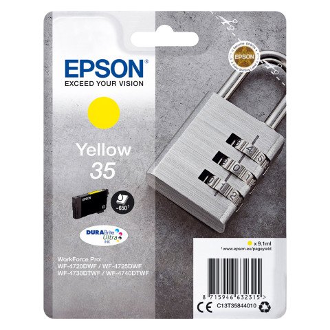 Epson 35 Cartucho originale Amarillo (650 páginas)