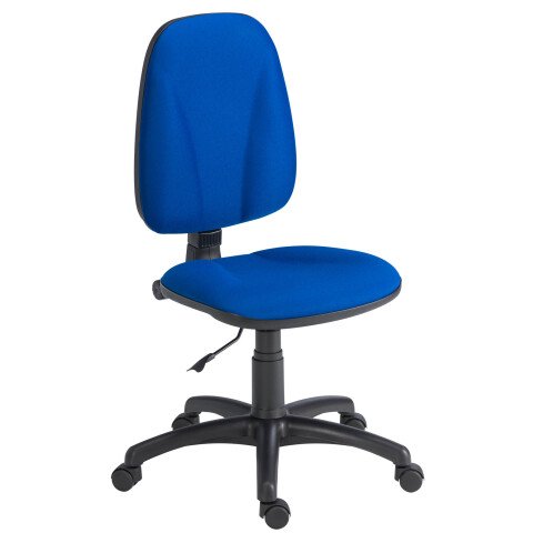 Silla de oficina Twisty tejido ignífugo azul