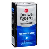 Pack of 250 g Douwe Egberts ground coffee Decaffeinated (blue)