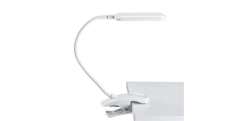 Lampe de bureau Led intégrée Mikka - Aluminor - 5,6 W - Bras flexible