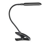 Lampe de bureau Aluminor à pince bras flexible