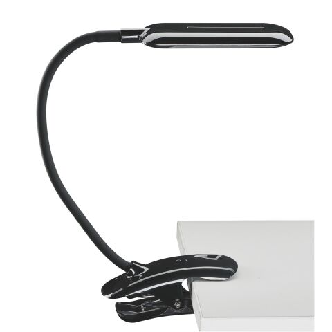 Lámpara Led pinza Mikka - negro