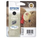 Cartouche Epson T0611 noire pour imprimante jet d'encre