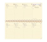 Agenda Quo Vadis Planital S Prestige semainier - année 2027 - 8,8 x 17 cm noir