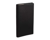 Agenda Quo Vadis Planital S Prestige semainier - année 2027 - 8,8 x 17 cm noir