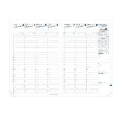 Agenda Quo Vadis H24/24 Classique semainier - Année 2027 - 16 x 24 cm