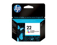 HP 22 cartucho original tricolor (130 páginas)