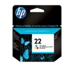 Cartouche HP 22 3 couleurs pour imprimante jet d'encre