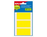 Etiquetas 34 x 67 mm Amarillas Apli 2071