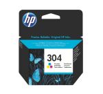 HP304 Cartucho original tricolor (100 páginas)