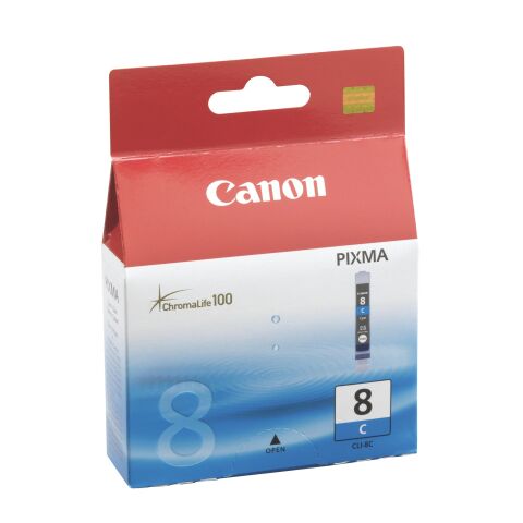 Canon CLI-8 cartucho original cian (490 páginas)