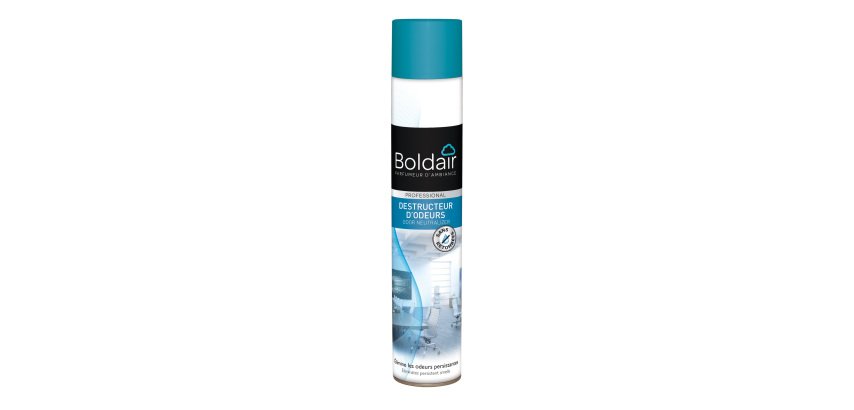 Désodorisant aérosol Boldair destructeur d'odeurs - 500 ml