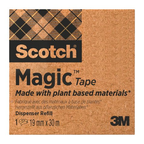 Ruban Magic invisible Écolo Scotch 19 mm x 30 m