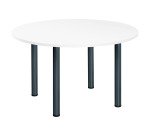 Table de réunion 4 piètements tube métal Excellens