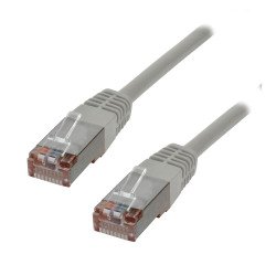 Cable de red Ethernet RJ45 recto blindado categoría 6e - 10 m MCL