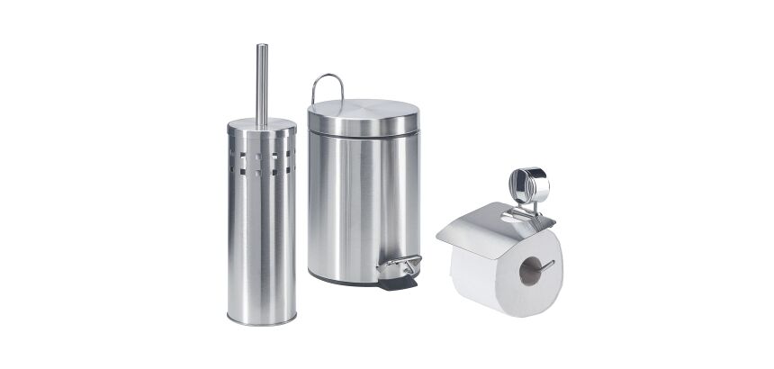 Pack équipement sanitaire inox mat