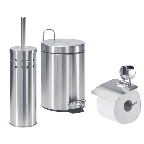 Bathroom sanitary set , stainless steel with matt finish