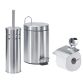 Bathroom sanitary set , stainless steel with matt finish