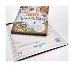 Pochette à bulles d'air kraft renforcé blanc 124 g Jovimail Plus 270 x 360 mm sans fenêtre - Carton de 100