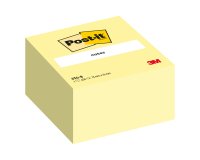 Yellow cube Post-it note 76 x 76 mm - 450 sheets block