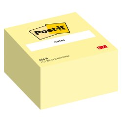 Post-It Kubusblock - Kanariengelb 76 x 76 mm