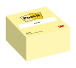 Bloc cube jaune Post-it 76 x 76 mm - bloc de 450 feuilles